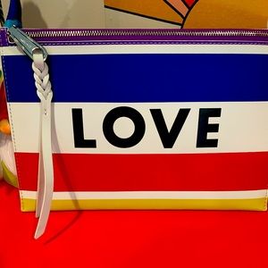 Rainbow love Rebecca Minkoff clutch🌈